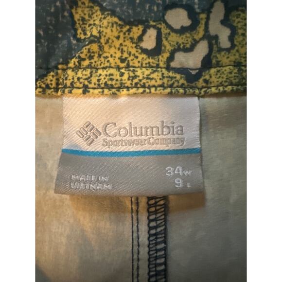 Men 34W 9L Columbia Sportswear Blue PFG Offshore II Board Shorts Swim Trunks - Picture 3 of 4